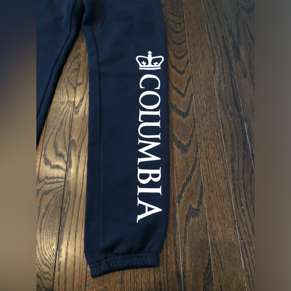 *NWT* League Collegiate Wear Women’s S Columbia University Navy Blue Sweatpants - Picture 4 of 16